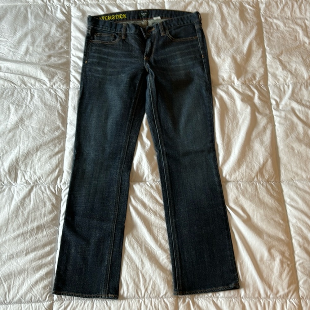 J.Crew Women’s 28S matchstick fit jean dark wash